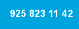 925 823 11 42 925 823 11 42